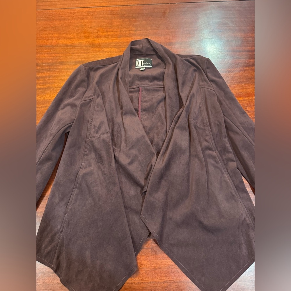 Kut from the Kloth Women's Dark Brown Blazer